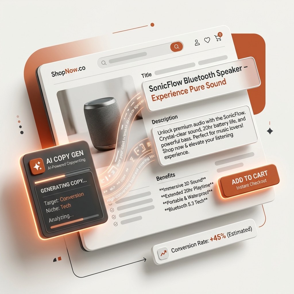 Product copy that converts, instantly