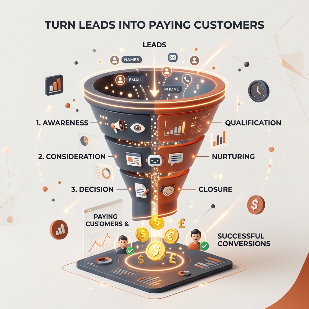 Turn leads into paying customers